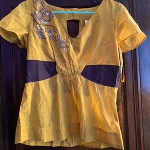 Boho top from Anthropologie